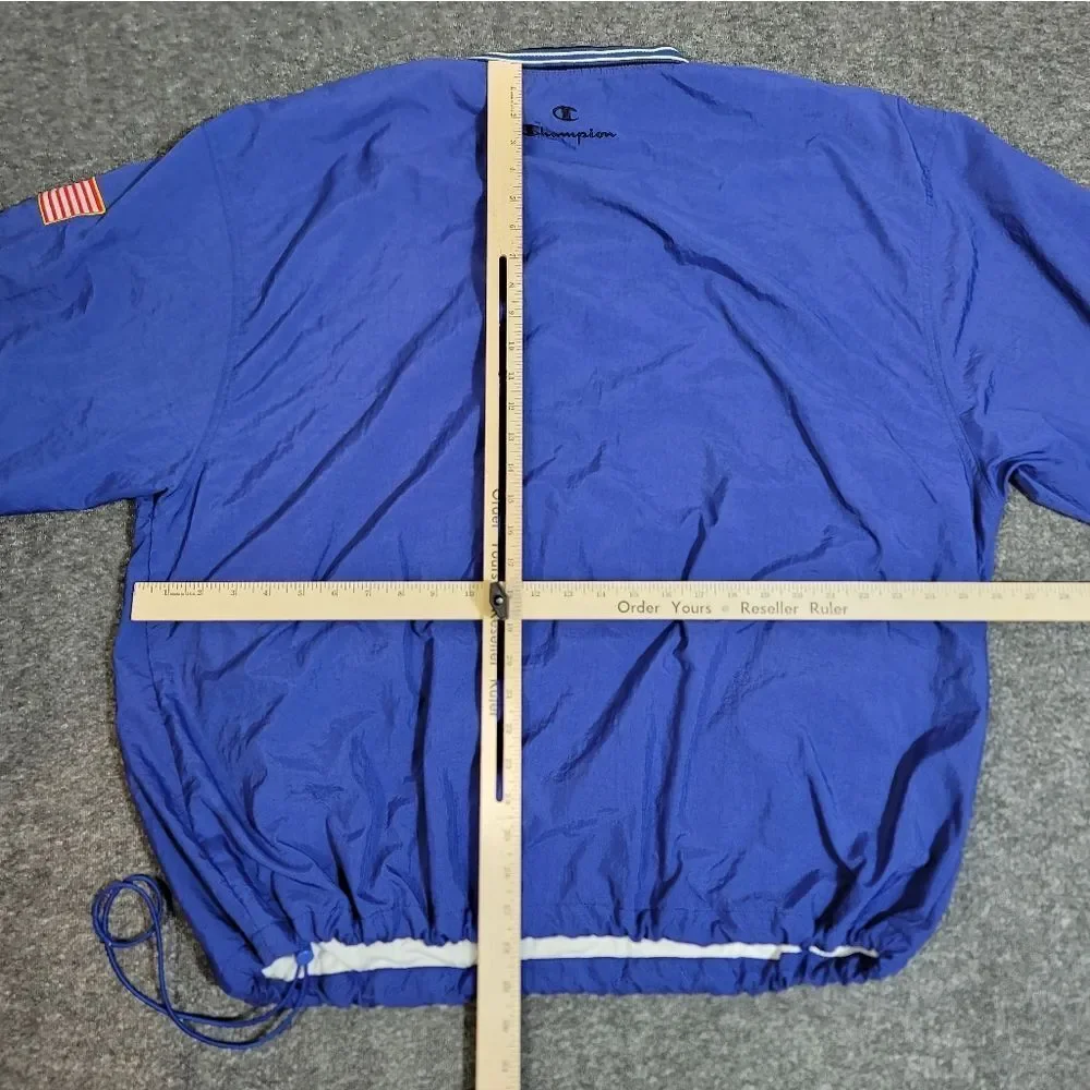 Vtg Champion Golf Windbreaker Pullover – XLRare embroidered Hackers 1994–20